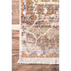 NuLOOM Shaunda Medallion Fringe 10 NuLOOM Shaunda Medallion Fringe