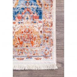 NuLOOM Vintage Abstract Nagle Fringe Kilim Area Rug New Arrivals