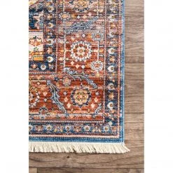 NuLOOM Vintage Floral Jullian Fringe Area Rug 7 NuLOOM Vintage Floral Jullian Fringe Area Rug