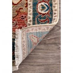 NuLOOM New Arrivals Vintage Lakendra Medallion Fringe Rug Area Rug
