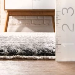 NuLOOM Vintage Mara Abstract Fringe Rug Area Rug