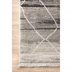 NuLOOM New Arrivals Vintage Vera Trellis Fringe Rug Area Rug