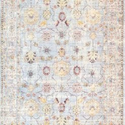 NuLOOM Runners Vintage Latonya Floral Fringe Area Rug