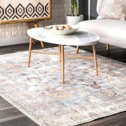 NuLOOM Runners Vintage Latonya Floral Fringe Area Rug
