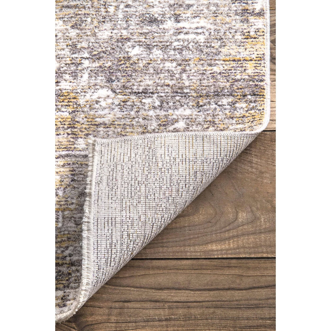 NuLOOM Vintage Brandy Medallion Fringe Area Rug 4 NuLOOM Vintage Brandy Medallion Fringe Area Rug