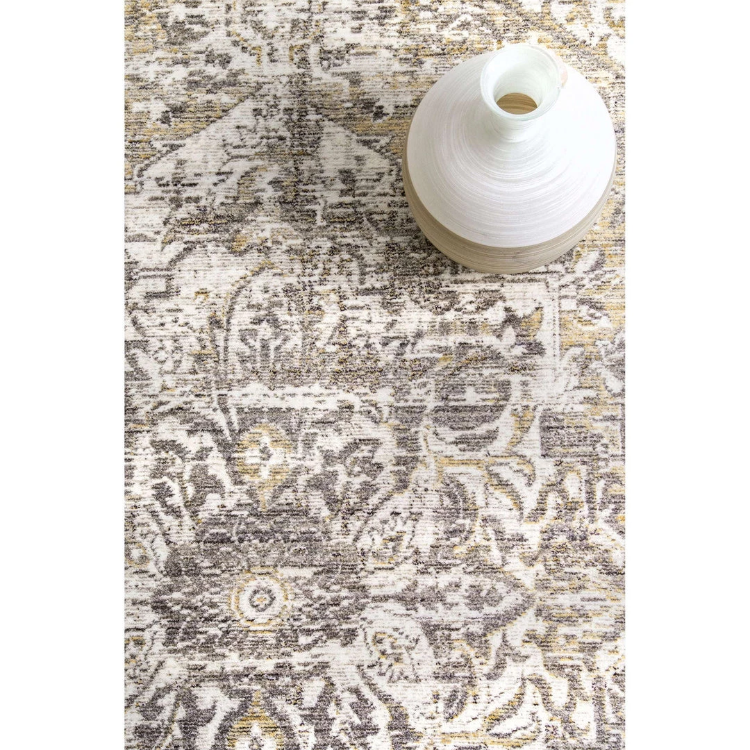 NuLOOM Vintage Brandy Medallion Fringe Area Rug 6 NuLOOM Vintage Brandy Medallion Fringe Area Rug