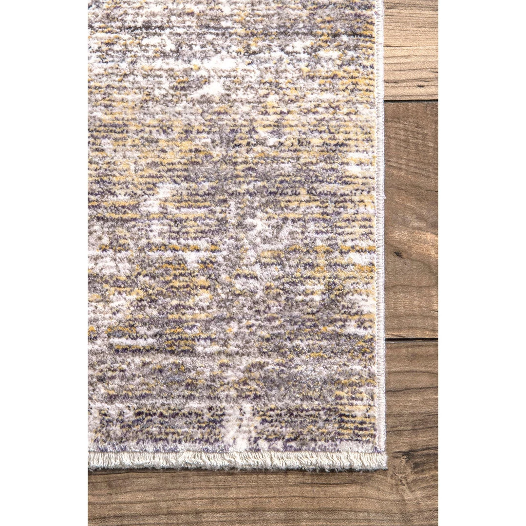 NuLOOM Vintage Brandy Medallion Fringe Area Rug 3 NuLOOM Vintage Brandy Medallion Fringe Area Rug