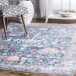 NuLOOM Vintage Kali Floral Fringe Area Rug New Arrivals