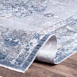 NuLOOM Vintage Danielle Medallion Fringe Area Rug