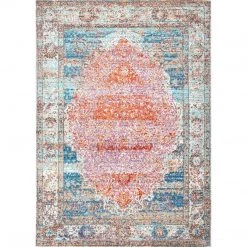 NuLOOM Vintage Medallion Elmer Area Rug Traditional