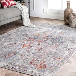 NuLOOM Cordelia Persian Distressed Area Rug