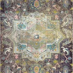 NuLOOM Clorinda Tribal Medallion Traditional