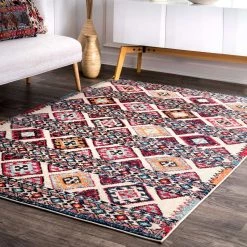 NuLOOM Runners Vintage Aztec Kamala Rug