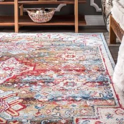 NuLOOM Vintage Floral Jayna Rug Area Rug New Arrivals 12 NuLOOM Vintage Floral Jayna Rug Area Rug New Arrivals