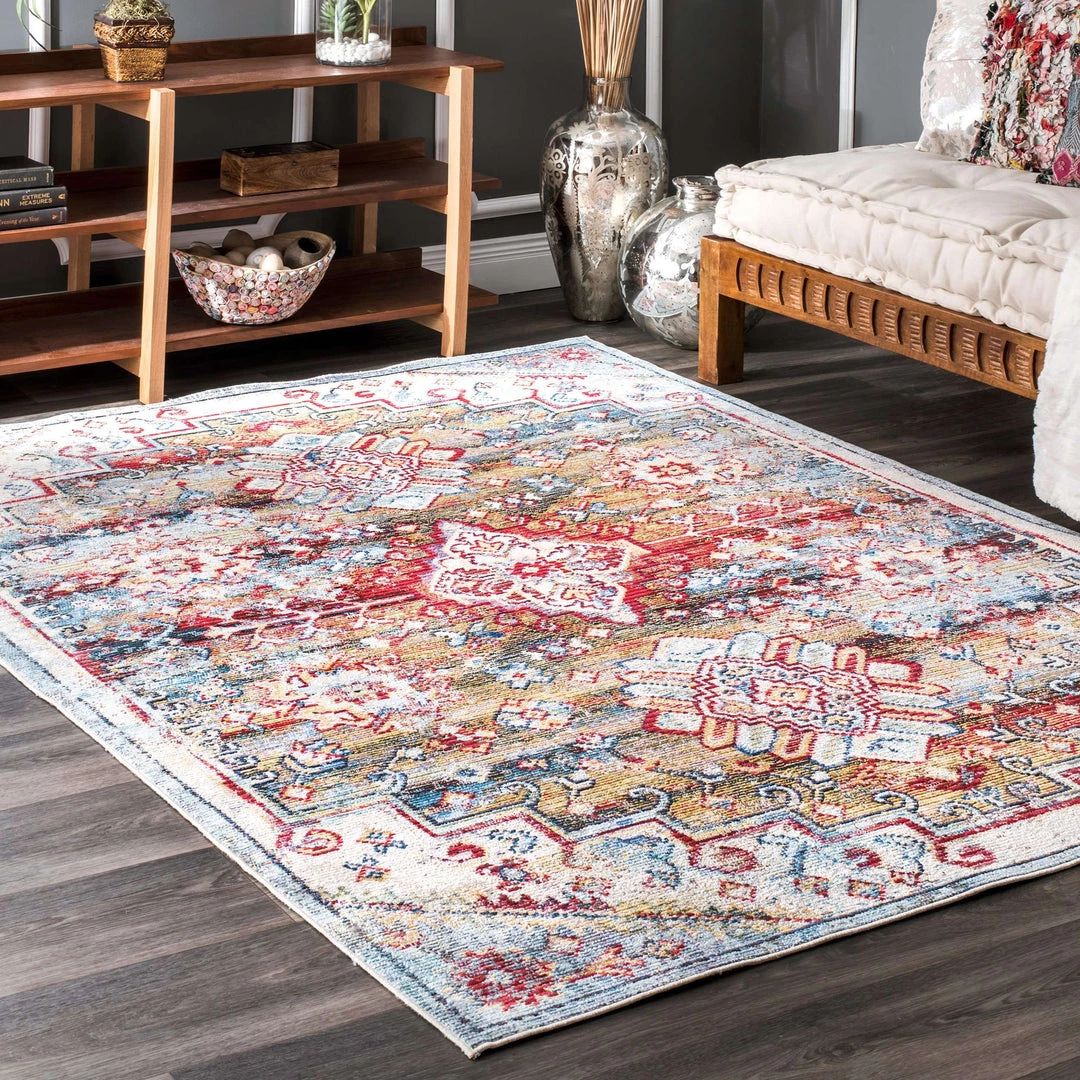 NuLOOM Vintage Floral Jayna Rug Area Rug New Arrivals 2 NuLOOM Vintage Floral Jayna Rug Area Rug New Arrivals