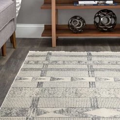 NuLOOM New Arrivals Noelle Tribal Cross Striped Area Rug