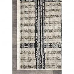 NuLOOM New Arrivals Noelle Tribal Cross Striped Area Rug