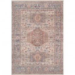 NuLOOM New Arrivals Ari Worn Medallion Area Rug