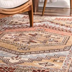 NuLOOM Transitional Medallion Yolanda Area Rug New Arrivals 5 NuLOOM Transitional Medallion Yolanda Area Rug New Arrivals