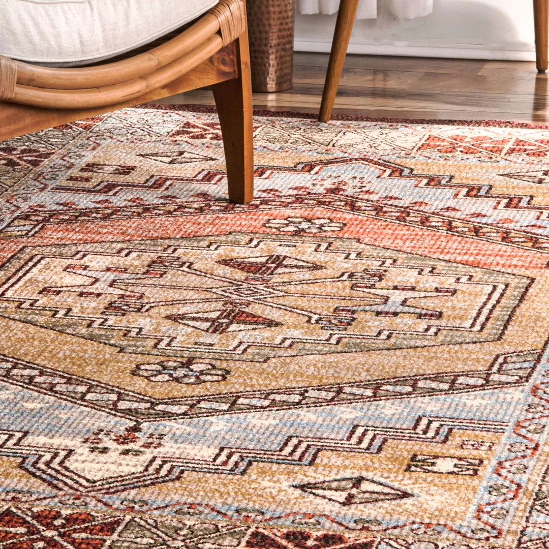 NuLOOM Transitional Medallion Yolanda Area Rug New Arrivals 3 NuLOOM Transitional Medallion Yolanda Area Rug New Arrivals