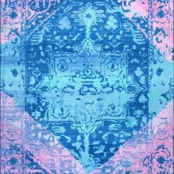 NuLOOM New Arrivals Vintage Medallion Ornelas Rug