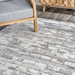 NuLOOM New Arrivals Samara Abstract Brick Stones