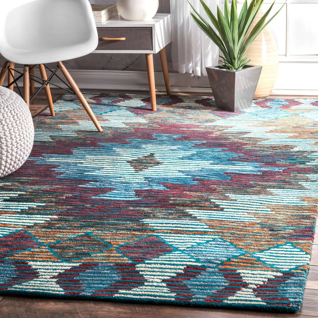 NuLOOM Medium Jerrod Ikat Rug 2 NuLOOM Medium Jerrod Ikat Rug