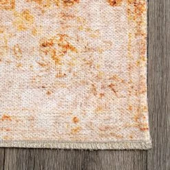 NuLOOM Medium Harlow Printed Faded Vintage Flatweave