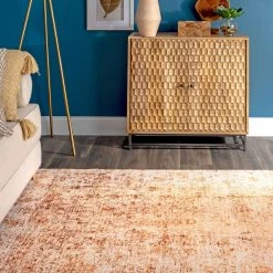 NuLOOM Medium Harlow Printed Faded Vintage Flatweave