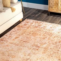 NuLOOM Medium Harlow Printed Faded Vintage Flatweave