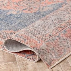 NuLOOM Tatiana Printed Snowflake Token Flatweave New Arrivals