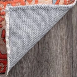 NuLOOM Destiny Printed Faded Floral Trellis Flatweave New Arrivals