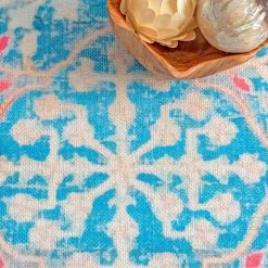 NuLOOM Phoebe Printed Pastel Festive Flatweave Medium