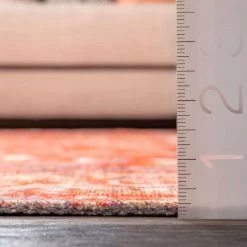 NuLOOM Ophelia Printed Ivied Delight Flatweave