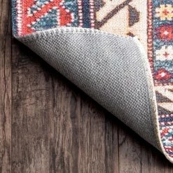 NuLOOM Serra Printed Cartouche Totem Flatweave