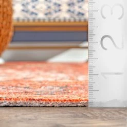 NuLOOM New Arrivals Samina Printed Starburst Medallion Flatweave