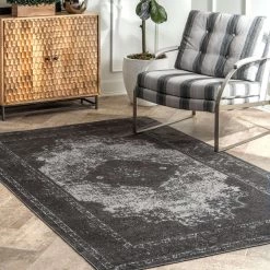 NuLOOM Evangeline Faded Medallion Area Rug New Arrivals