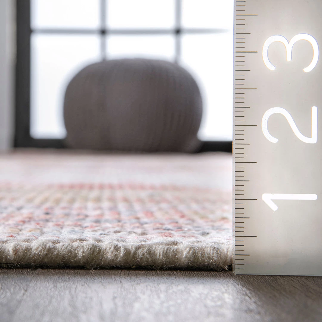 NuLOOM Nataly Hand Knotted Bloom Medallion Area Rug New Arrivals 3 NuLOOM Nataly Hand Knotted Bloom Medallion Area Rug New Arrivals