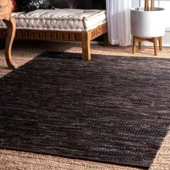 NuLOOM Hand Woven Linares Abstract Rug Area Rug New Arrivals