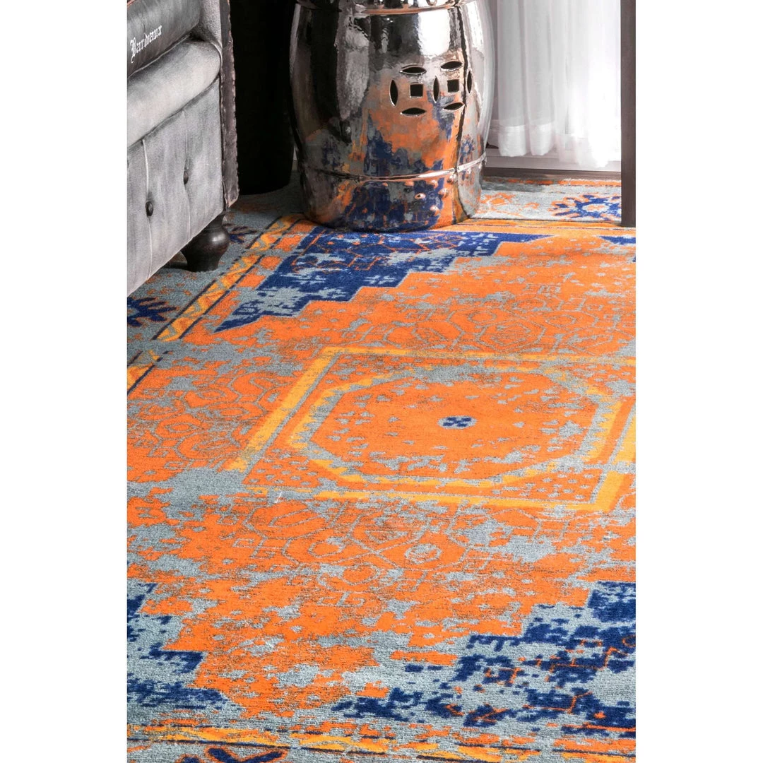 NuLOOM Lucina Vintage Medallion Area Rug New Arrivals 3 NuLOOM Lucina Vintage Medallion Area Rug New Arrivals