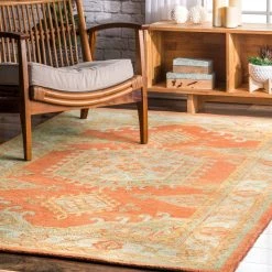 NuLOOM Transitional Medallion Myra Area Rug Medium
