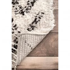 NuLOOM Handmade Aria Tribal Tassel Shag New Arrivals