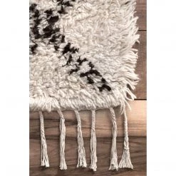 NuLOOM Handmade Aria Tribal Tassel Shag New Arrivals