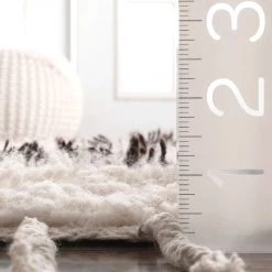 NuLOOM Handmade Aria Tribal Tassel Shag New Arrivals