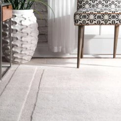 NuLOOM Handmade Border Zamora Area Rug