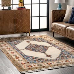 NuLOOM Halley Floral Medallion Area Rug