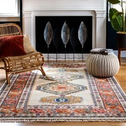 NuLOOM Clemence Medallion Area Rug New Arrivals