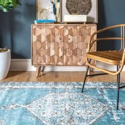 NuLOOM New Arrivals Jemma Distressed Medallion