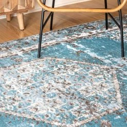 NuLOOM New Arrivals Jemma Distressed Medallion