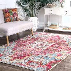 NuLOOM Vintage Elena Floral